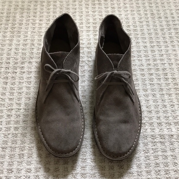 chukka boots grey suede